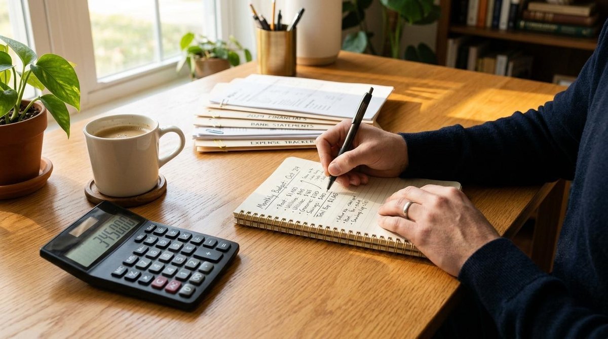 Cómo elegir tu primera tarjeta de crédito en México según tu estilo de vida y metas financieras 2 Persona que analiza su perfil financiero.