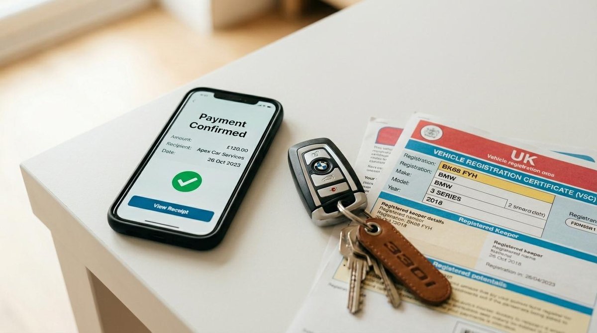 Cómo pagar la tenencia vehicular desde Mercado Pago paso a paso en México 3 Persona revisando los requisitos necesarios para realizar el pago de la tenencia vehicular en una plataforma digital.