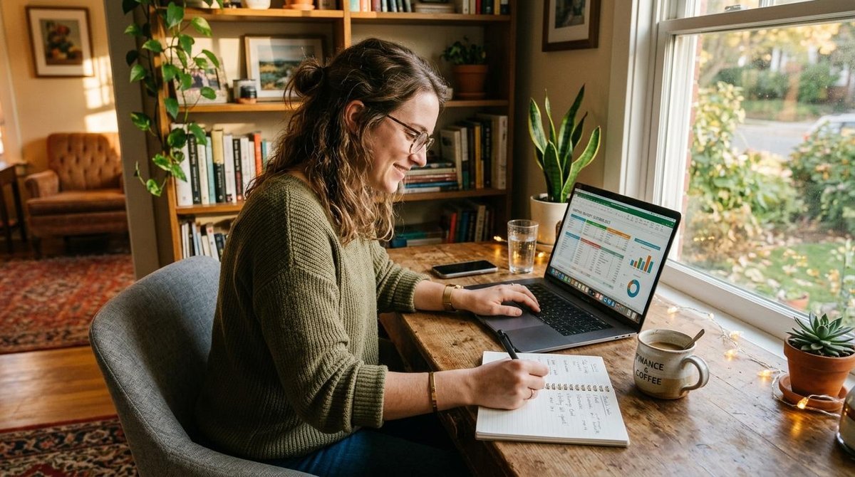 Préstamo personal vs tarjeta de crédito: cómo elegir según tu situación financiera 2 Mujer que evalúa las mejores opciones financieras.