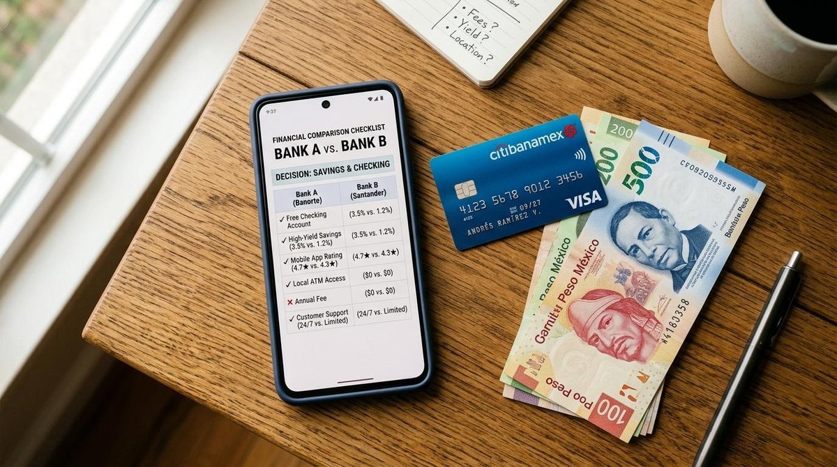 Comparación de costos de banca digital y tradicional